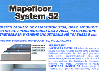 Mapefloor System 52