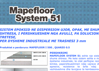Mapefloor System 51