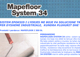 Mapefloor System 34